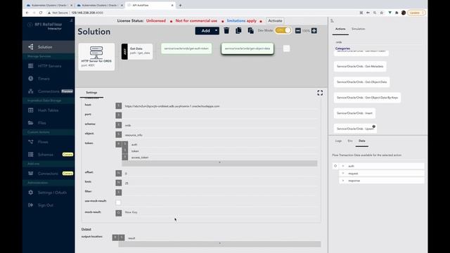 API AutoFlow Oracle Cloud ORDS Configuration Instruction смотреть онлайн