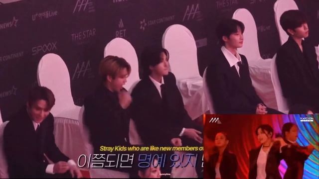 STRAY KIDS REACTION to ITZY "LOCO + 마.피.아 In the Morning" Perfomance on AAA 2021 смотреть онлайн