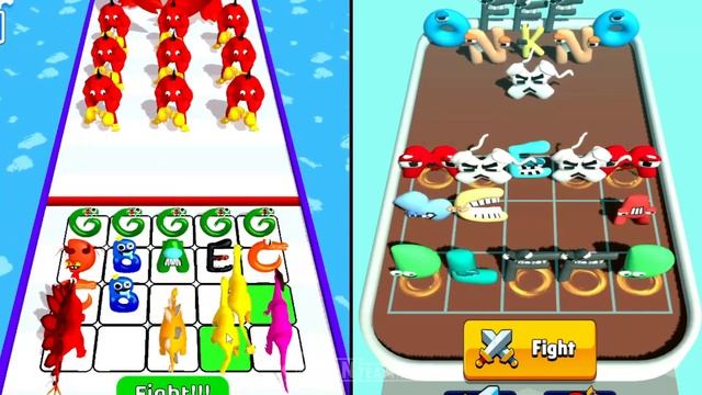 Alphabet Dino Run Vs Alphabet Merge Maze Puzzle, Number Lore ⭐ abcdefghijklmnopqrstuvwxyz смотреть онлайн