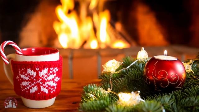 Cozy Christmas Music With Fireplace | Merry Christmas Songs?Instrumental Music