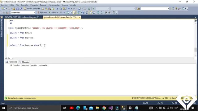 Encriptar contraseñas (login desencriptar contraseñas) - C#, SQL Server, POO (Parte 2/3) смотреть онлайн
