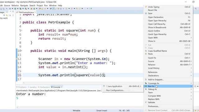 Value Returning Functions in Java смотреть онлайн