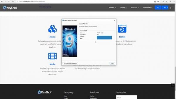How to activate your locked KeyShot license