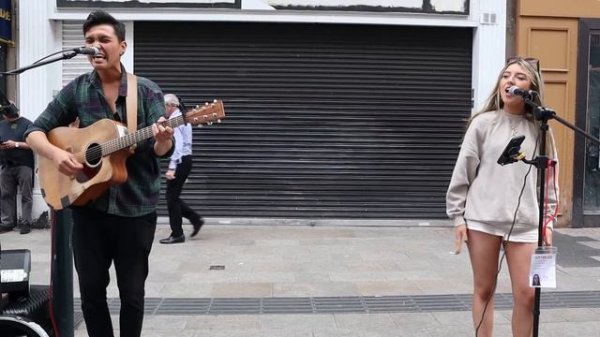 An Outstanding Performance of "Zombie" by Jacob Koopman and Kylabelle. (The Cranberries) cover.