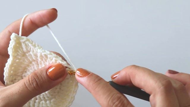 Crochet Easy Cat Applique