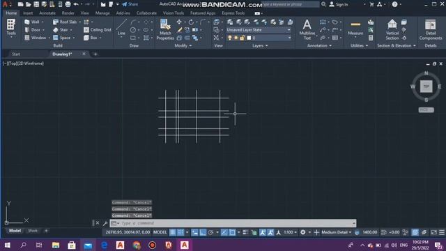 How to create your column grid or gridlines in AutoCAD architecture #autocadtutorials смотреть онлайн