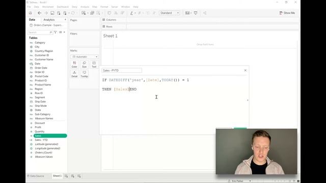 How to Tableau: Year to Date vs Previous Year to Date смотреть онлайн
