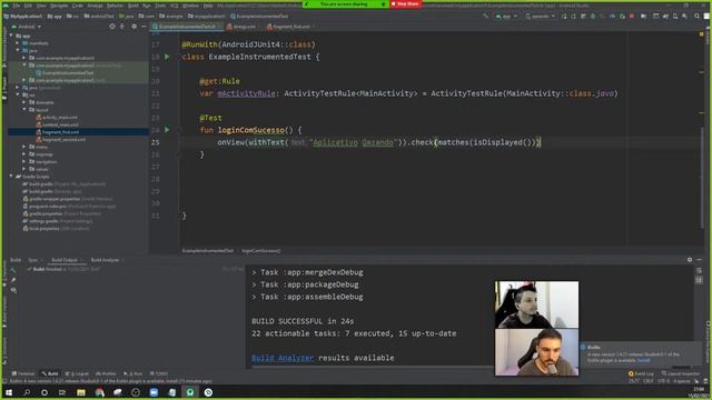 LIVE - AUTOMAÇÃO DE TESTES MOBILE ANDROID com ESPRESSO смотреть онлайн