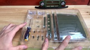 Сборка УАЗ 469 1:8 - номера 1,2,3. Красивая морда