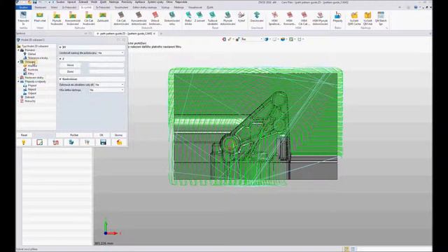 ZW3D 2016 CAM Vzor řezání смотреть онлайн