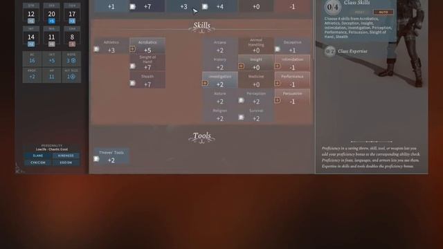 Solasta: Crown of the Magister. Гайд по классу Разбойник. смотреть онлайн