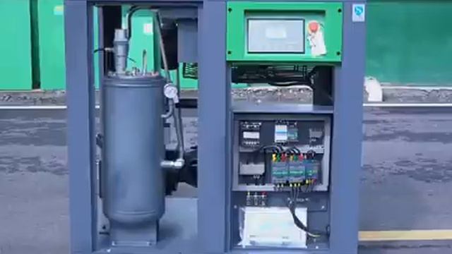 ZAKF screw air compressor смотреть онлайн