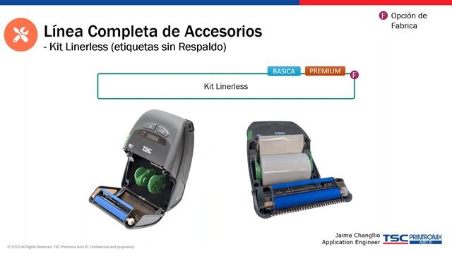 Nueva Impresora Portátil TSC Alpha 30R Printer
