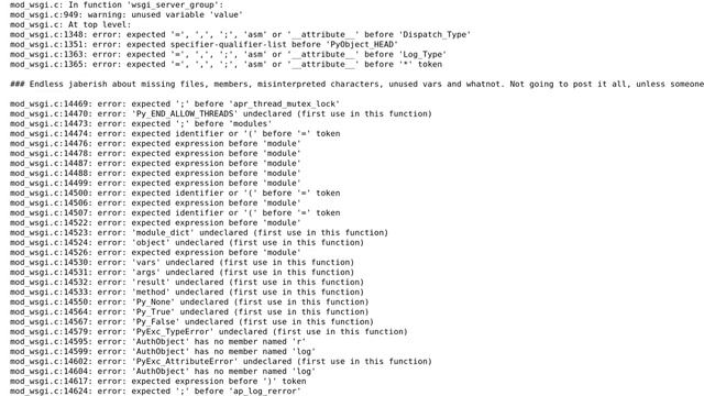 DevOps & SysAdmins: Cant make mod_wsgi-3.3 on centos, is there a python2.7-dev(el) package? смотреть онлайн