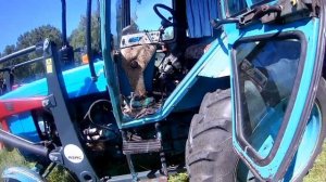 Сенокос 2020. 1. Косим сено на МТЗ - 80.1 с косилкой КРН-2.1