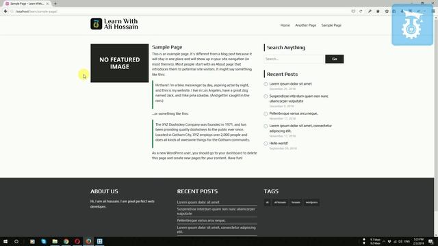 Premium WordPress Theme Development Tutorial 2019 | Part 12 смотреть онлайн