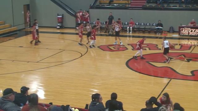 2022-1-13 - (7th Grade Boys) Gruver Greyhounds 34 vs Borger Bulldogs 20 смотреть онлайн