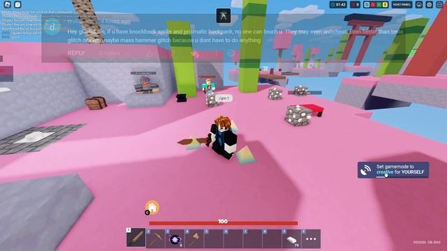 Devs added new kill / defense aura ? Roblox Bedwars смотреть онлайн