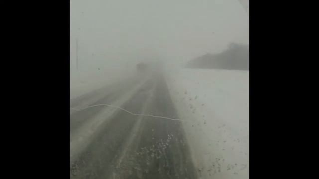 трасса м5/снегопад/Самарская область/10.02.17# смотреть онлайн