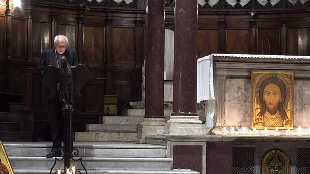 Молитва из базилики Санта Мария ин Трастевере - Рим, 27.05.2020 смотреть онлайн