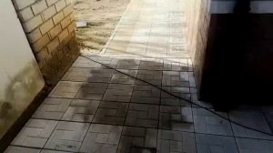 Укладка тротуарной плитки 30\30 во дворе! Форма калифорния + краков квадрат