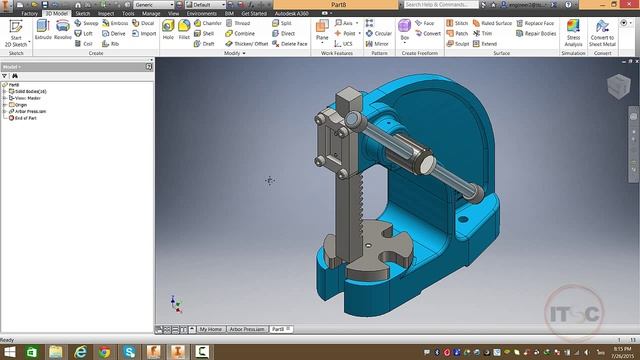 Autodesk Inventor-Export File from Assembly Position Step смотреть онлайн