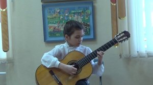 Козлова Елизавета Новосибирск ДМШ № 6, преподаватель Толпыго А. В.