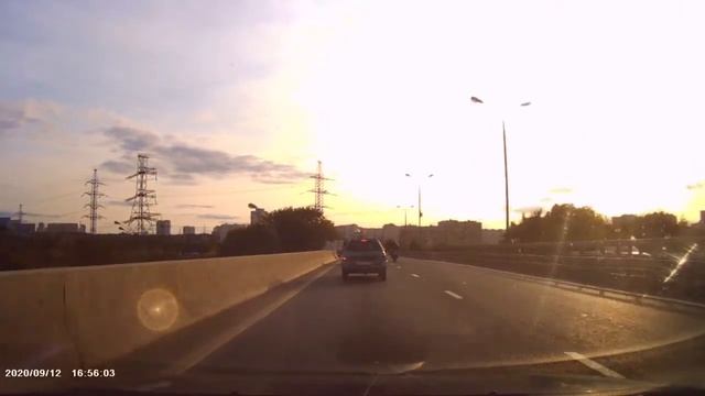 Выезд с МКАД на М2 "Крым" смотреть онлайн