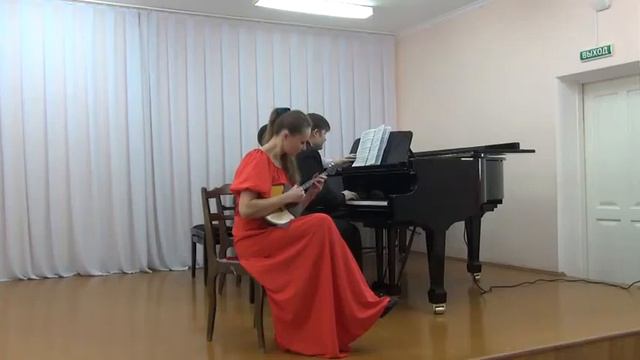 Инструментальный дуэт. Босова Ольга, Шарипов Тимур - "Перевоз дуня держала" А.А.Цыганков пьеса-шутк смотреть онлайн