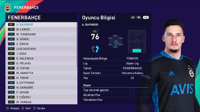 PES 2021 Mauricio Lemos Face | Fenerbahçe | PES 2020-2019 смотреть онлайн