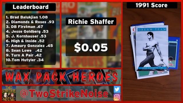 Wax Pack Hero with Former Tampa Ray Richie Shaffer смотреть онлайн