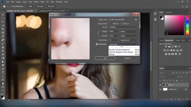 How to resize and upscale image in Photoshop | Easy tutorial смотреть онлайн