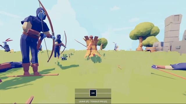 TABS:Totally Accurate Battle Simulator | Вернулся в каменный век смотреть онлайн