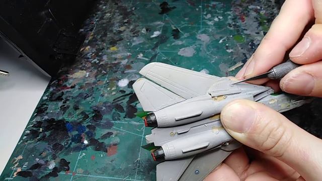 Restore Grumman F 14A Tomcat 1/144 Minicraft смотреть онлайн