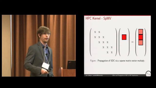 Effect and Propagation of Silent Data Corruption in HPC Applications смотреть онлайн