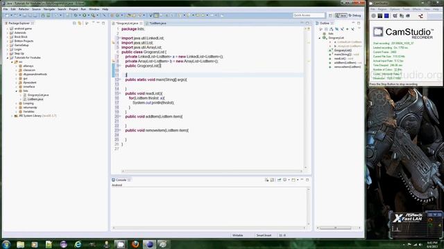 Java Tutorials-Lists of foods 13 смотреть онлайн