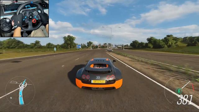 Drag Bugatti Veyron | Forza Horizon 4 смотреть онлайн