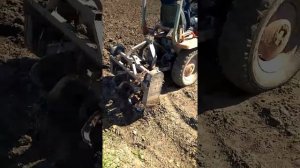 Почвофреза на КМЗ-012 с двигателем от Оки