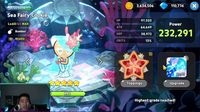 ALL ABOUT Sea Fairy Cookie! (CD, Toppings & More!) | Cookie Run Kingdom Guide смотреть онлайн
