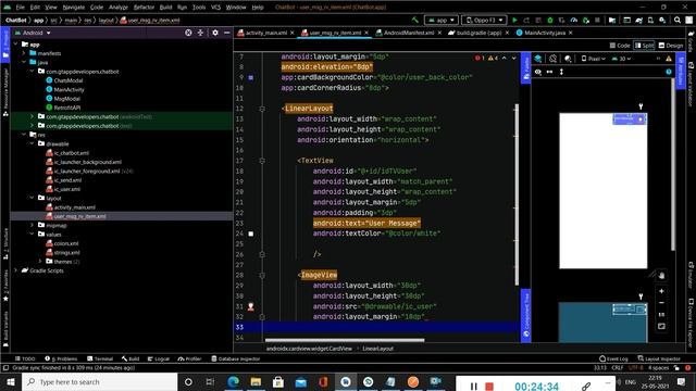 Creating a ChatBot App in Android | GeeksforGeeks смотреть онлайн