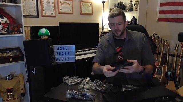 ASUS VP247 75 hz Gaming Monitor. смотреть онлайн