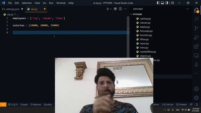Zip Function in Python | Explained in Hindi смотреть онлайн