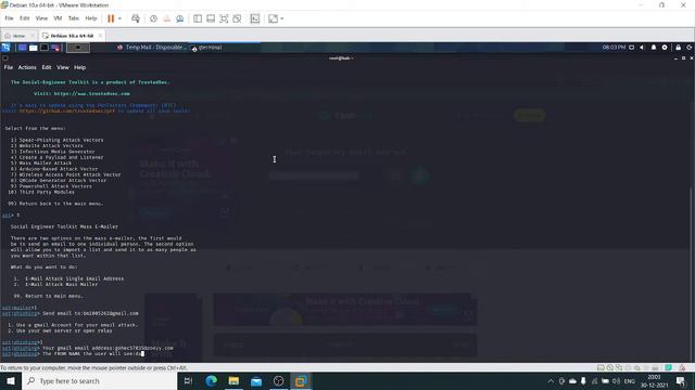 Send Fake Emails From Any Email Id Mail Spoofing (Social Engineering) | kali Linuk смотреть онлайн