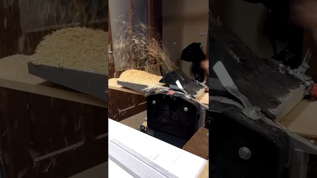 Wood Cherry board - thicnesser - Metabo 260HC смотреть онлайн