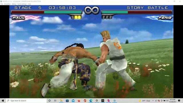 Tekken 5 Dark Resurrection PSP смотреть онлайн