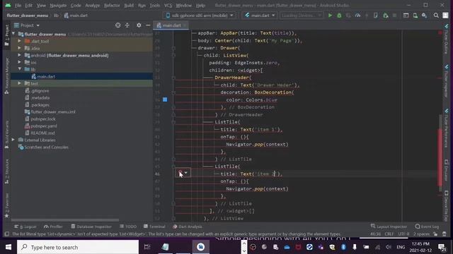 Flutter, Dart: Creating Drawer or Left Menu? Build Native iOS & Android & Web (Swift, Kotlin, Dart смотреть онлайн