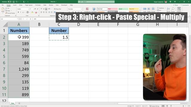 How to multiply an entire column by a number in Excel [EASY] смотреть онлайн