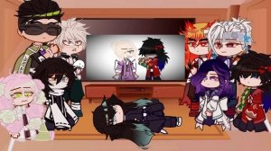 // Hashiras react to // ‼️GIYUU SNAPS‼️// Kny // Demon slayer //