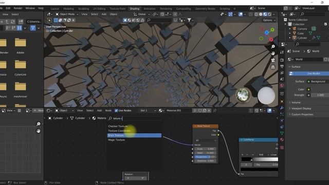 Blender 3.1 - Digital line loop animation( Using Geometry Nodes) | Blender tutorial in hindi. смотреть онлайн