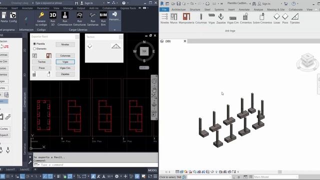 Estructura de AutoCAD a Revit (CadBim Plus 2024) смотреть онлайн